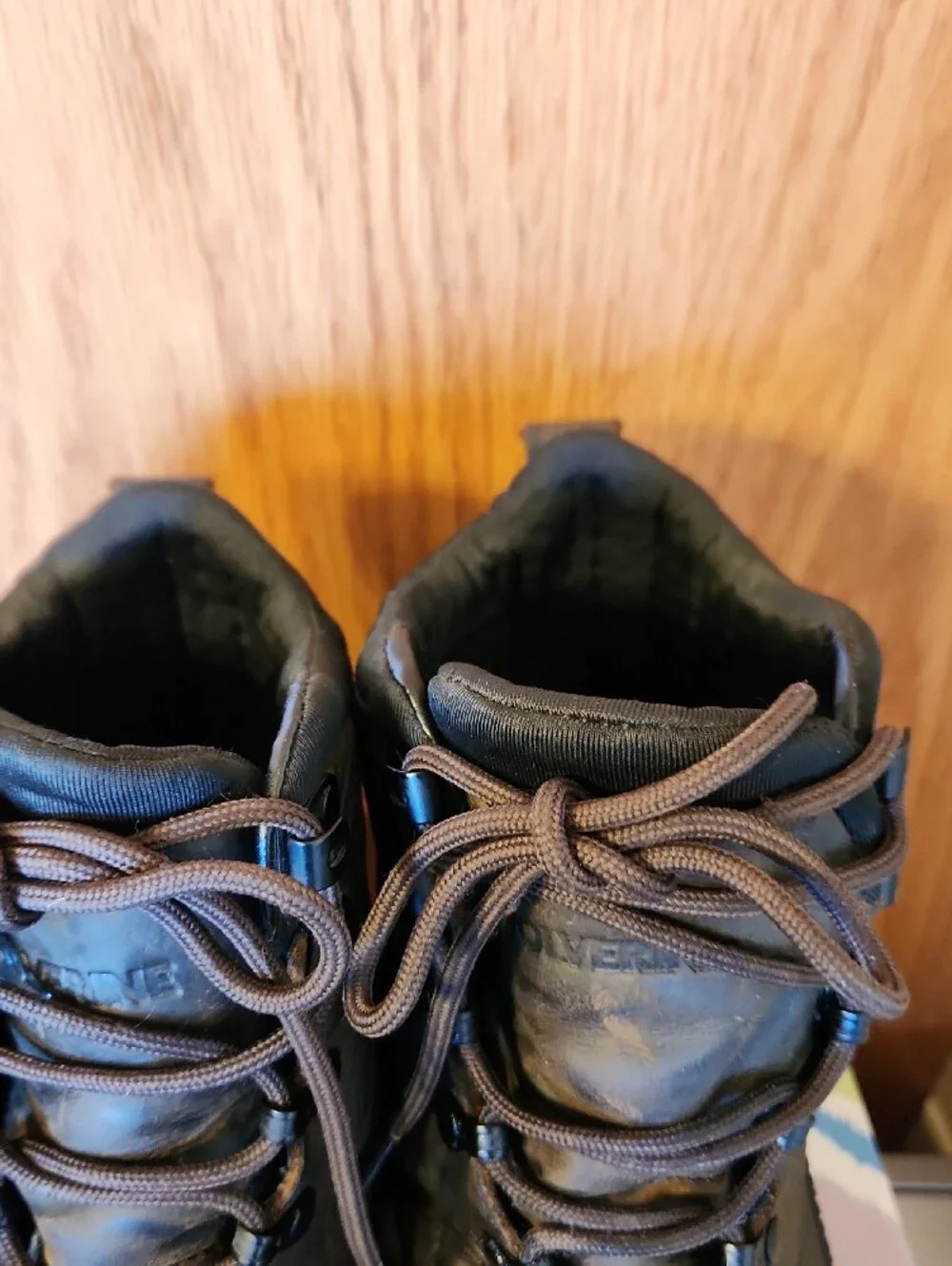 Wolverine Brown  Lace-Up Waterproof Work Boots